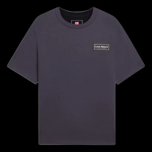 Li-Ning Love Nature Graphic T-shirt 'Grey Black'