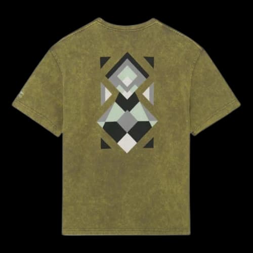 Li-Ning Graphic Pocket Loose Fit T-shirt 'Olive Green'