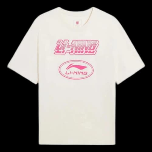 Li-Ning Graphic T-shirt 'Beige Pink'