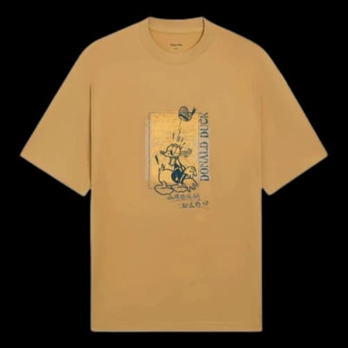 Li-Ning x Disney Graphic Loose Fit T-shirt 'Tan'