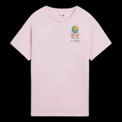 Li-Ning x Og_Slick Earth Graphic T-shirt 'Pink'