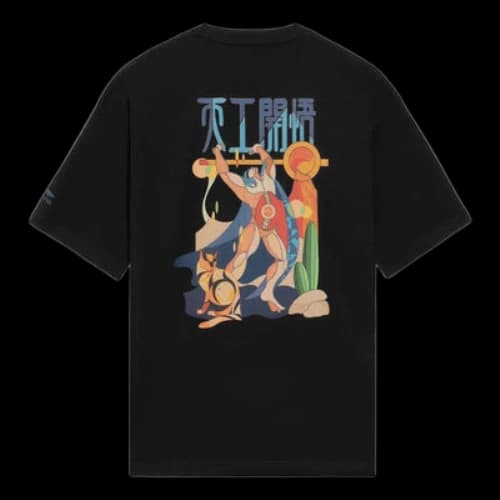 Li-Ning Chinese Culture Graphic Loose Fit T-shirt 'Black'