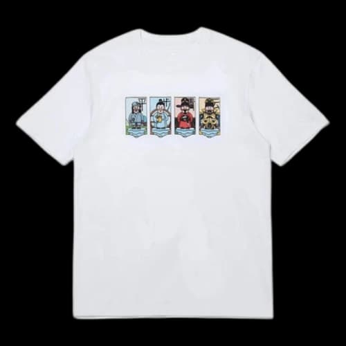 Li-Ning Ping Bu Qing Yun Graphic T-shirt 'White'