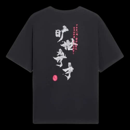 Li-Ning Graphic Printing Round Neck Tee 'Black'