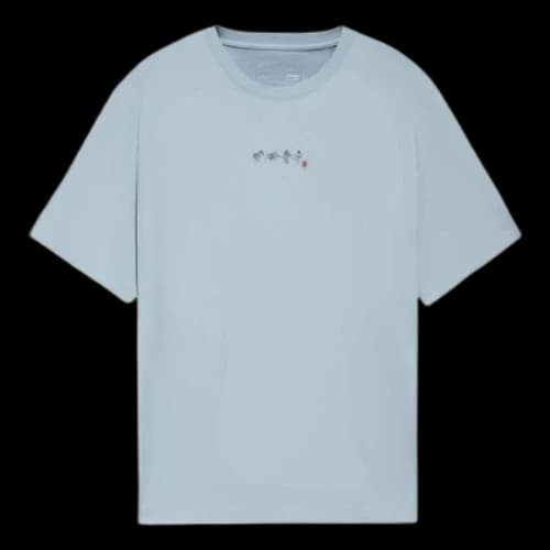 Li-Ning Casual Graphic Printed Tee 'Blue'