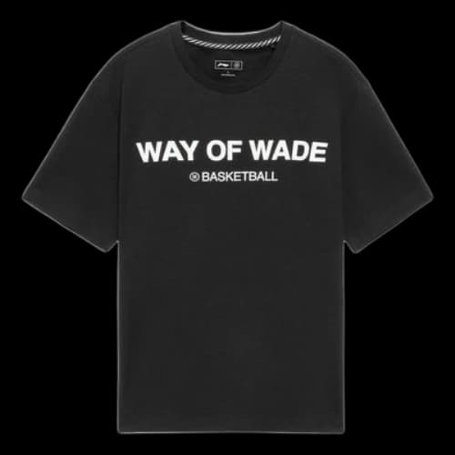 Li-Ning Way Of Wade Graphic Basketball T-shirt 'Black'