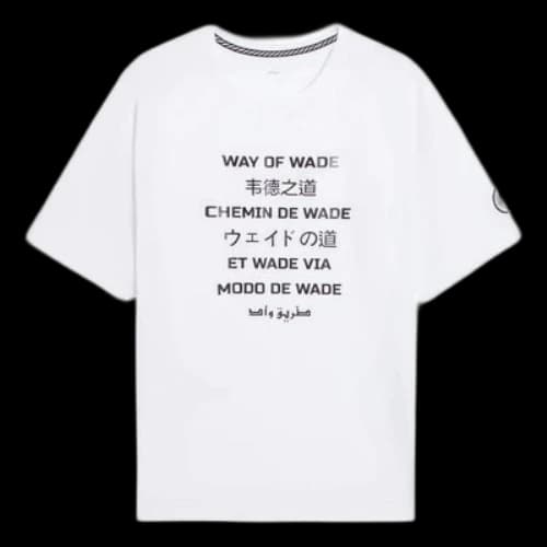 Li-Ning Way Of Wade Language Graphic Loose Fit T-shirt 'White'