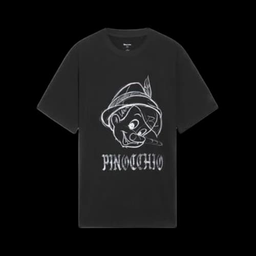 Li-Ning x Disney Pinocchio Graphic T-shirt 'Black'