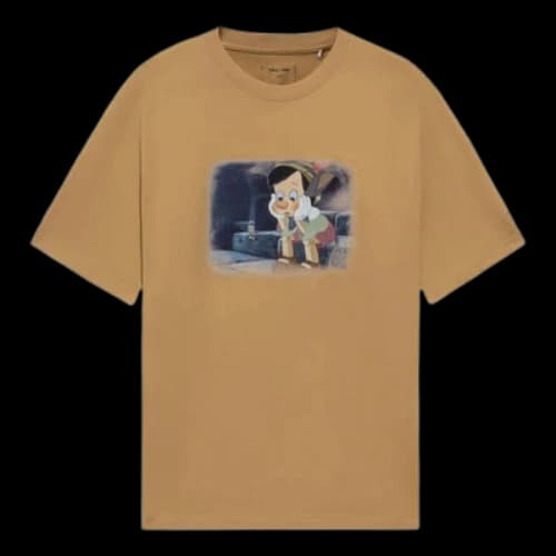 Li-Ning x Disney Pinocchio Graphic T-shirt 'Brown'