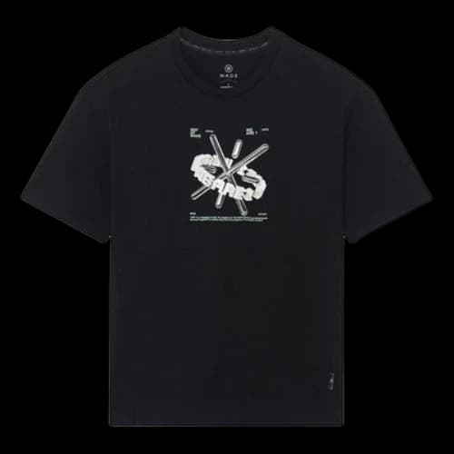 Li-Ning x Glare Way Of Wade Graphic T-shirt 'Black'