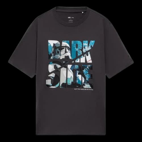 Li-Ning x Star War Crossover Sports Fashion Series Casual Sports Printing Pullover Short Sleeve 'Black'