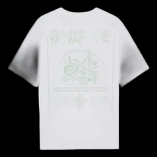 Li-Ning BadFive Graphic Loose Fit T-shirt 'White'
