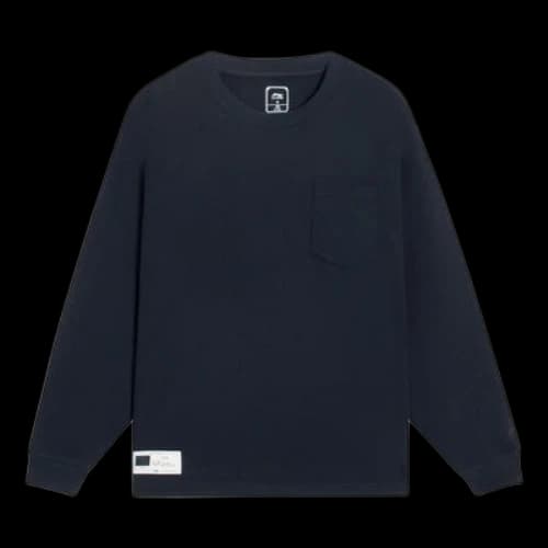 Li-Ning Chinese Color Pocket Long Sleeve T-shirt 'Black'