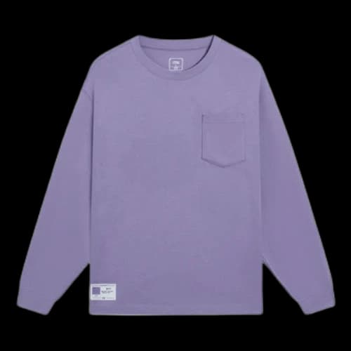 Li-Ning Chinese Color Pocket Long Sleeve T-shirt 'Purple'
