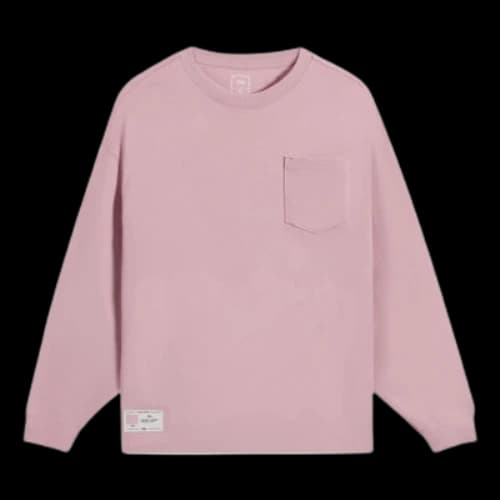 Li-Ning Chinese Color Pocket Long Sleeve T-shirt 'Pink'