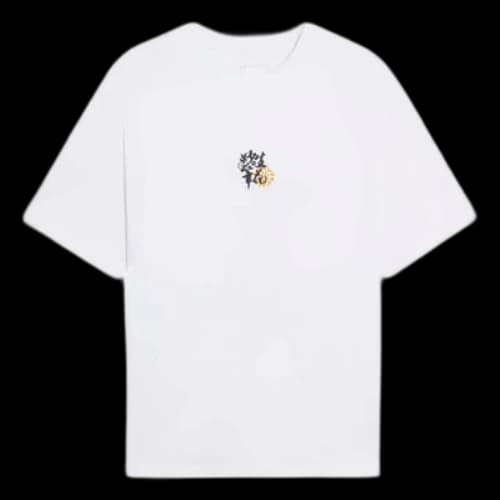 Li-Ning Floral Logo T-shirt 'White'