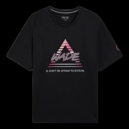 Li-Ning Way Of Wade Triangle Graphic T-shirt 'Black'