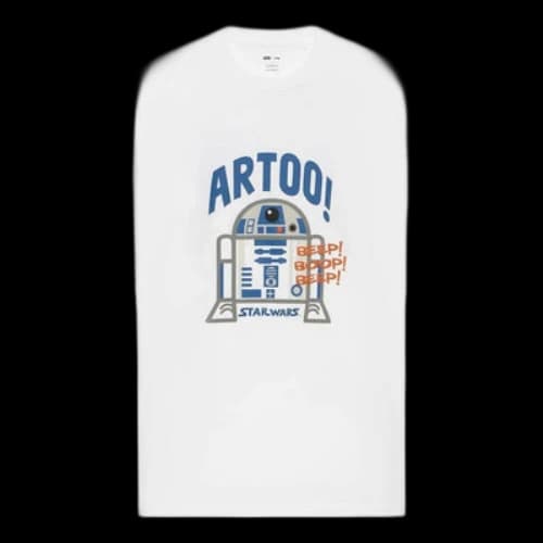 Li-Ning x Star Wars Graphic T-shirt 'White Blue'