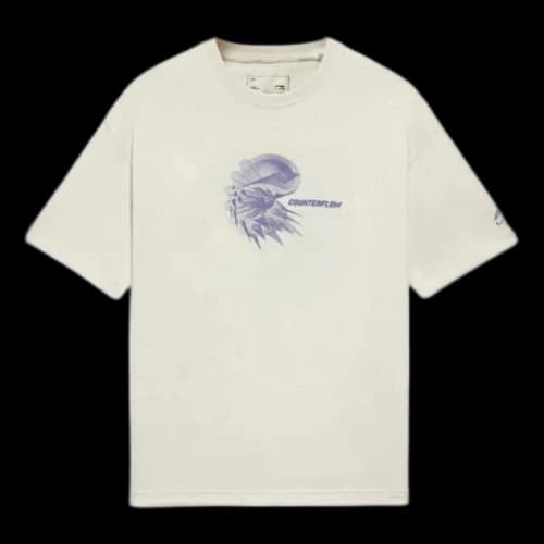 Li-Ning Counterflow Graphic T-shirt 'Creamy White'