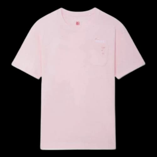 Li-Ning Cherry Blossom Graphic Pocket T-shirt 'Pink'
