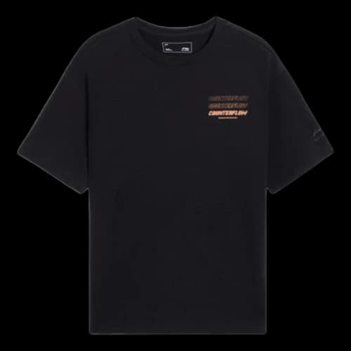 Li-Ning Counterflow Triple Logo T-shirt 'Black'