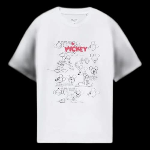 Li-Ning x Disney Mickey Mouse Graphic T-shirt 'White'