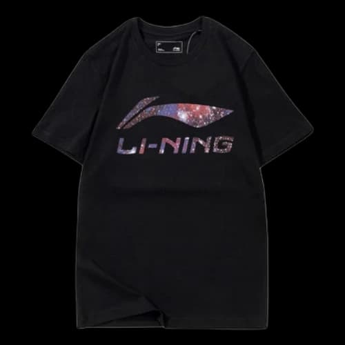 Li-Ning Essential Galaxy Logo T-shirt 'Black'