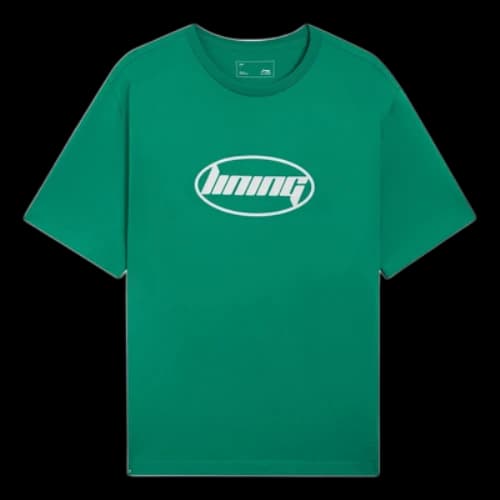 Li-Ning Fashion Logo T-shirt 'Green White'