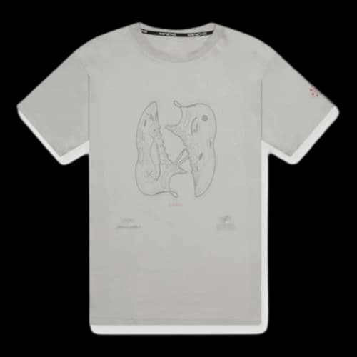Li-Ning Way Of Wade Shoes Graphic T-shirt 'Grey'