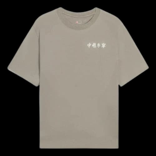 Li-Ning Embroidered T-shirt 'Light Brown'