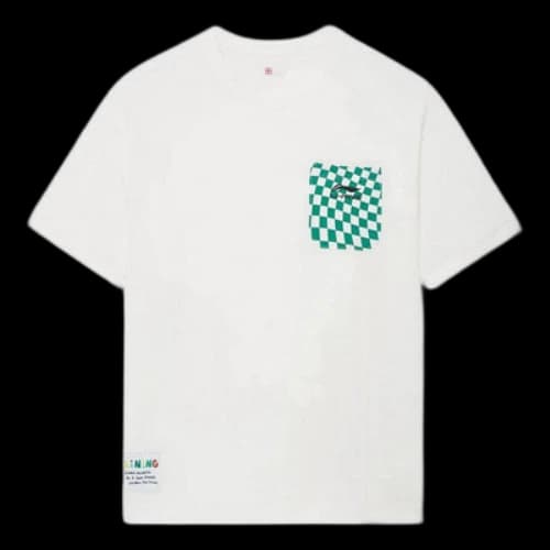 Li-Ning x Rooovie Logo Pocket T-shirt 'White'