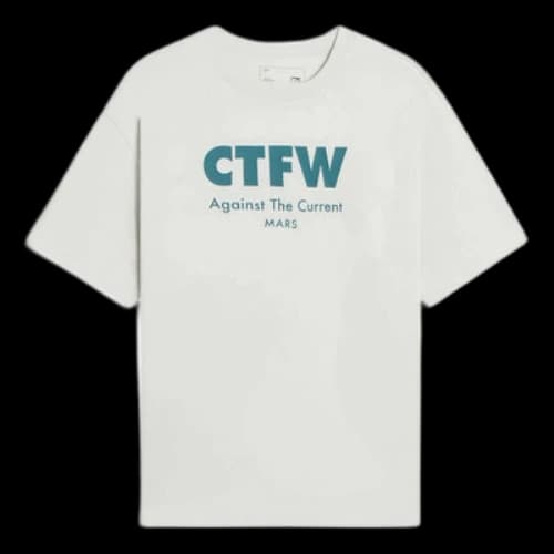 Li-Ning Counterflow Graphic T-shirt 'White Teal'