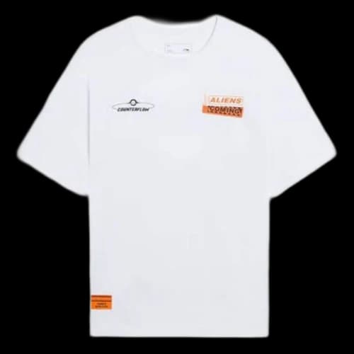 Li-Ning Counterflow Graphic T-shirt 'White'