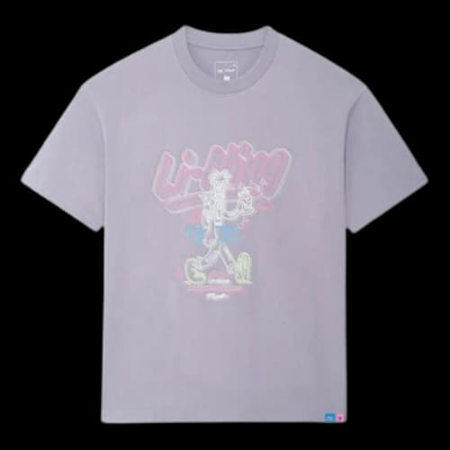 Li-Ning x Steven Harrington Graphic T-shirt 'Purple'