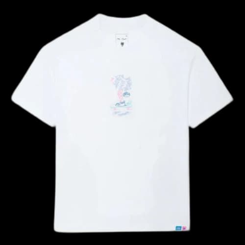 Li-Ning x Steven Harrington Cartoon Graphic T-shirt 'White'