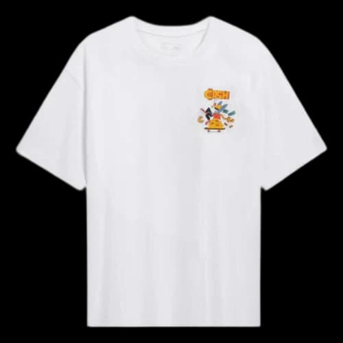 Li-Ning x Pablo Ientile Cartoon Graphic T-shirt 'White'
