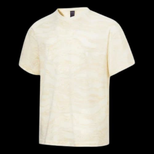 Li-Ning x Jackie Chan Kung Fu All-Over Print T-shirt 'Creamy White'