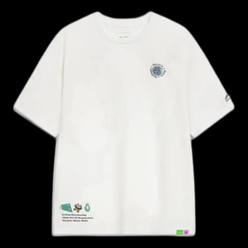 Li-Ning x Steven Harrington Cartoon Graphic T-shirt 'White'