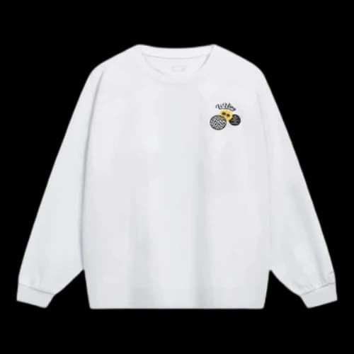 Li-Ning Skateboarding Graphic Sweatshirt 'White'