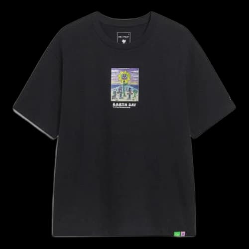 Li-Ning x Steven Harrington Graphic T-shirt 'Black'