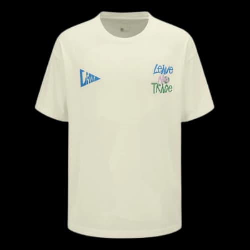 Li-Ning Leave No Trace Graphic T-shirt 'Light Yellow'