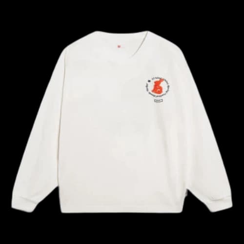 Li-Ning Of China Graphic Hoodie 'Creamy White'