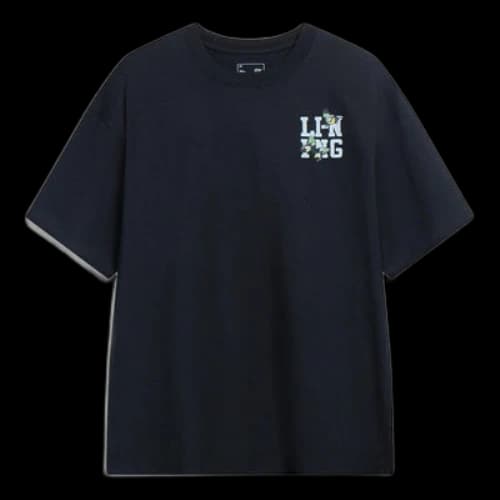 Li-Ning Chinese Culture Graphic T-shirt 'Black'