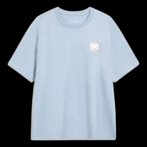 Li-Ning Chinese Culture Butterfly Graphic T-shirt 'Light Blue'