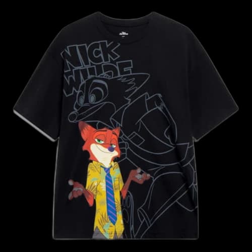 Li-Ning x Disney Zootopia Graphic T-shirt 'Black'