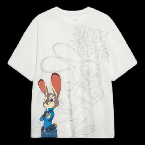 Li-Ning x Disney Zootopia Graphic T-shirt 'White'