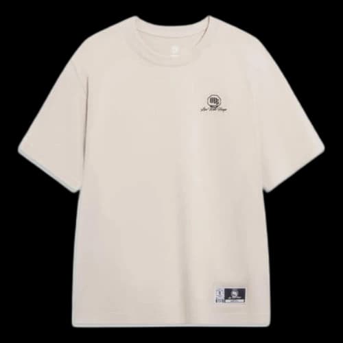 Li-Ning BadFive Live With Hoops Graphic T-shirt 'Beige'