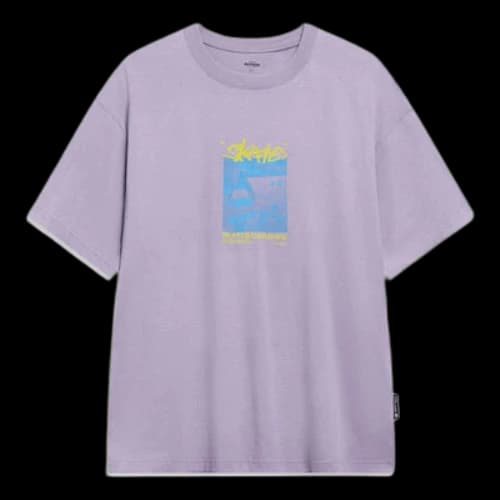 Li-Ning x Disney Oswald Graphic T-shirt 'Light Purple'