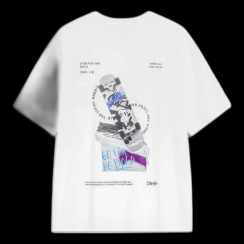 Li-Ning x Disney Oswald Graphic T-shirt 'White'
