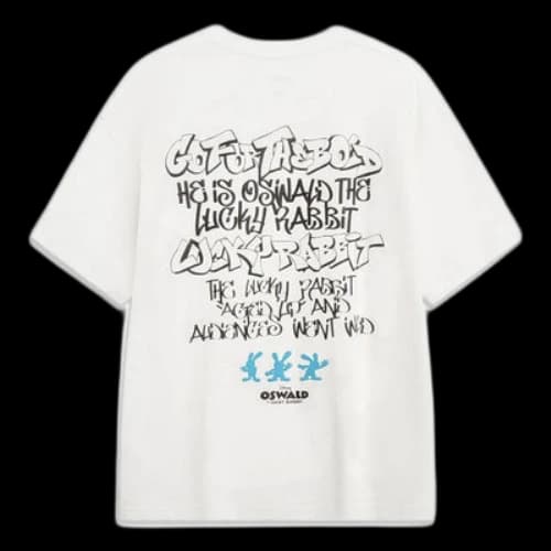 Li-Ning x Disney Oswald Graphic T-shirt 'White'